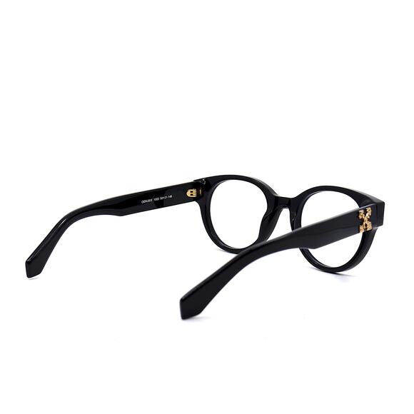 OFF-WHITE STYLE-2 BLACK AUTHENTIC EYEGLASSES FRAME - Picture 5 of 10